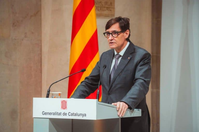 Illa, el president que olvida al Espanyol entre felicitaciones al Barça y al Messi más «catalanoparlante»