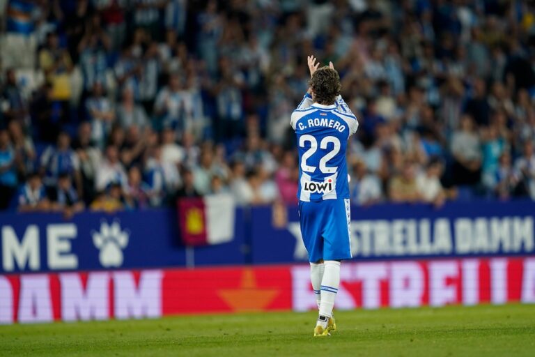 El emotivo adiós de Carlos Romero al Espanyol