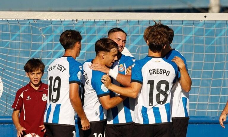 Un Espanyol B arrollador le endosa una ‘manita’ al CF Calamocha